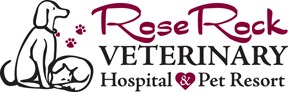 Logo for Rose Rock Veterinary Hospital & Pet Resort