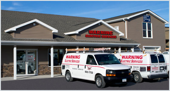 Warning Electrical Services logo