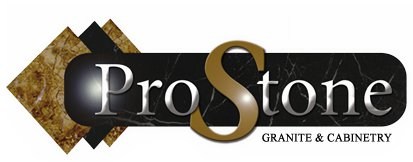 Logo for ProStone Granite & Cabinetry