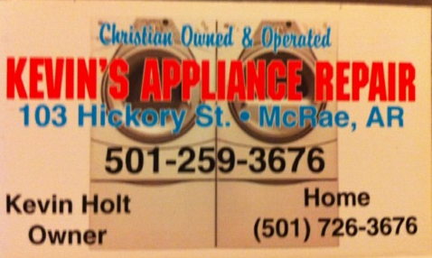 Logo for Kevin Appliance Repair