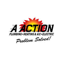 A Action Home Services logo