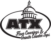 Logo for ATX FLOORS, COUNTERTOPS & REMODEL