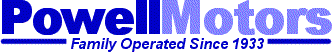 Logo for Powell Motors