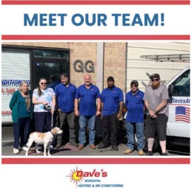 Dave's Heating and Air Conditioning logo