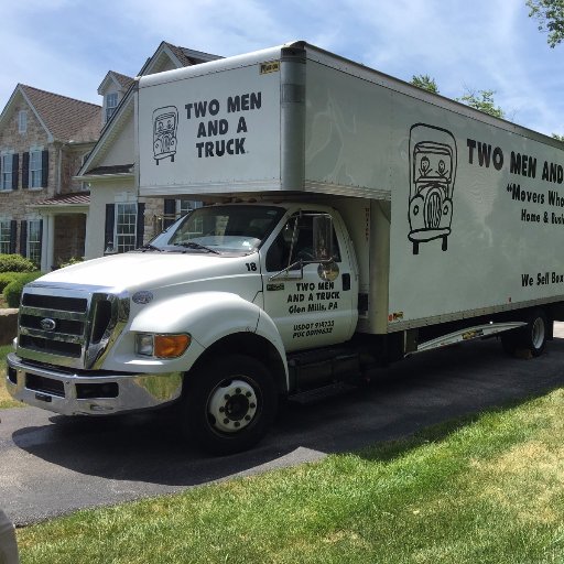 Logo for Two Men & A Truck - Glen Mills