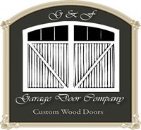G&F GARAGE DOORS logo