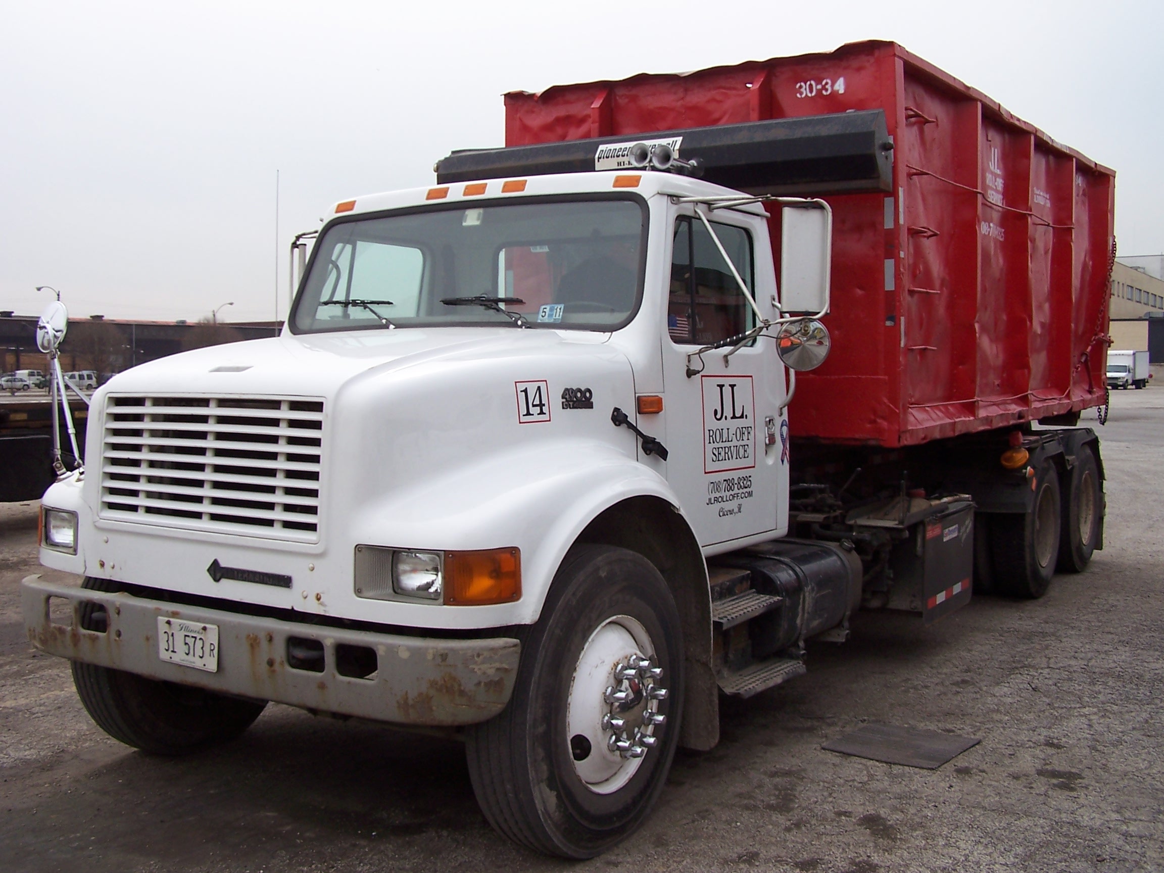 J.L. ROLL-OFF SERVICE, INC. logo