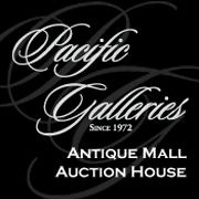 PACIFIC GALLERIES Antique Mall & Auction logo