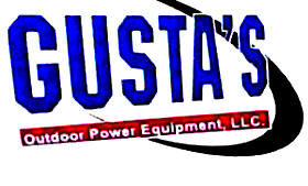 Logo for Gusta's Outdoor Power Equipment