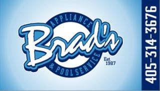 Brad's Swimming Pools logo