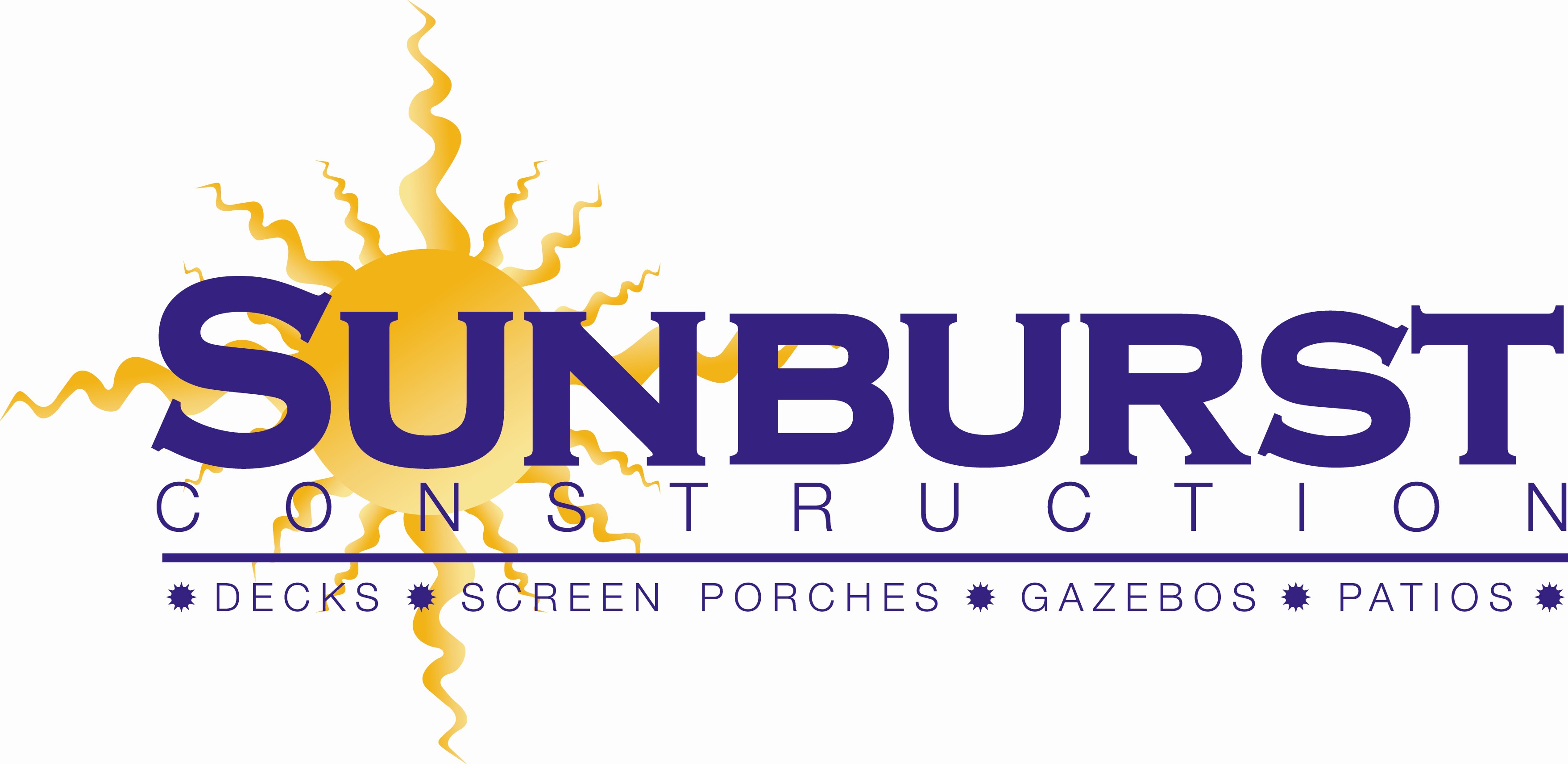 Logo for SUNBURST CONSTRUCTION