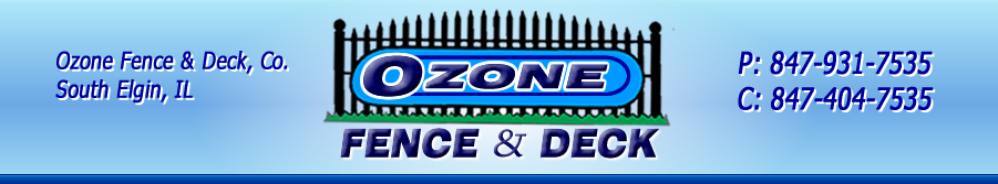 Ozone Fence & Deck logo