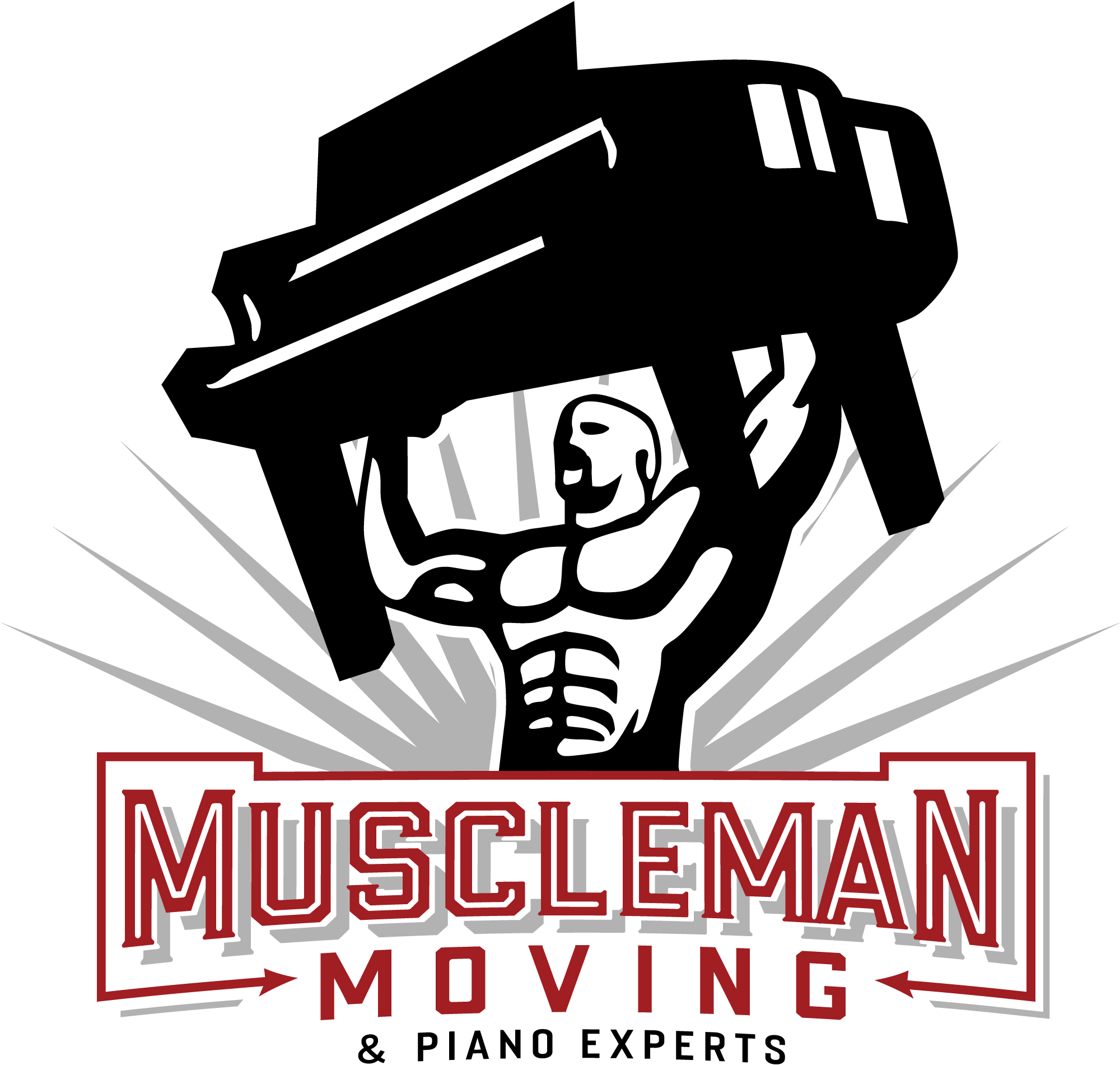 Logo for Muscle Man Moving & Piano Experts