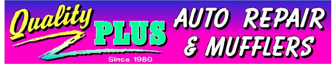 QUALITY PLUS AUTO REPAIR & MUFFLERS logo