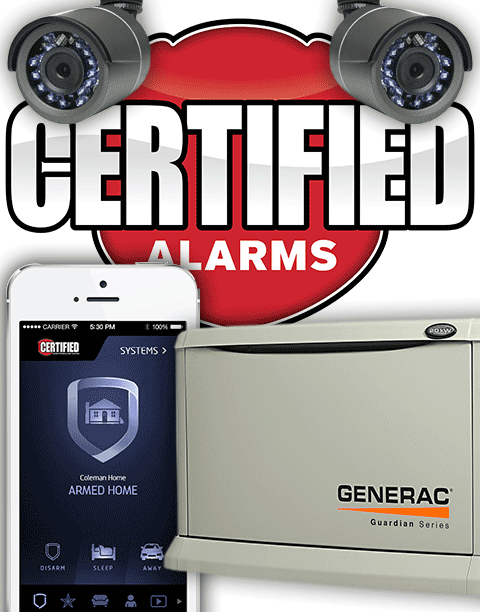CERTIFIED ALARM SYSTEMS logo