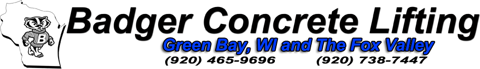 Logo for BADGER CONCRETE LIFTING