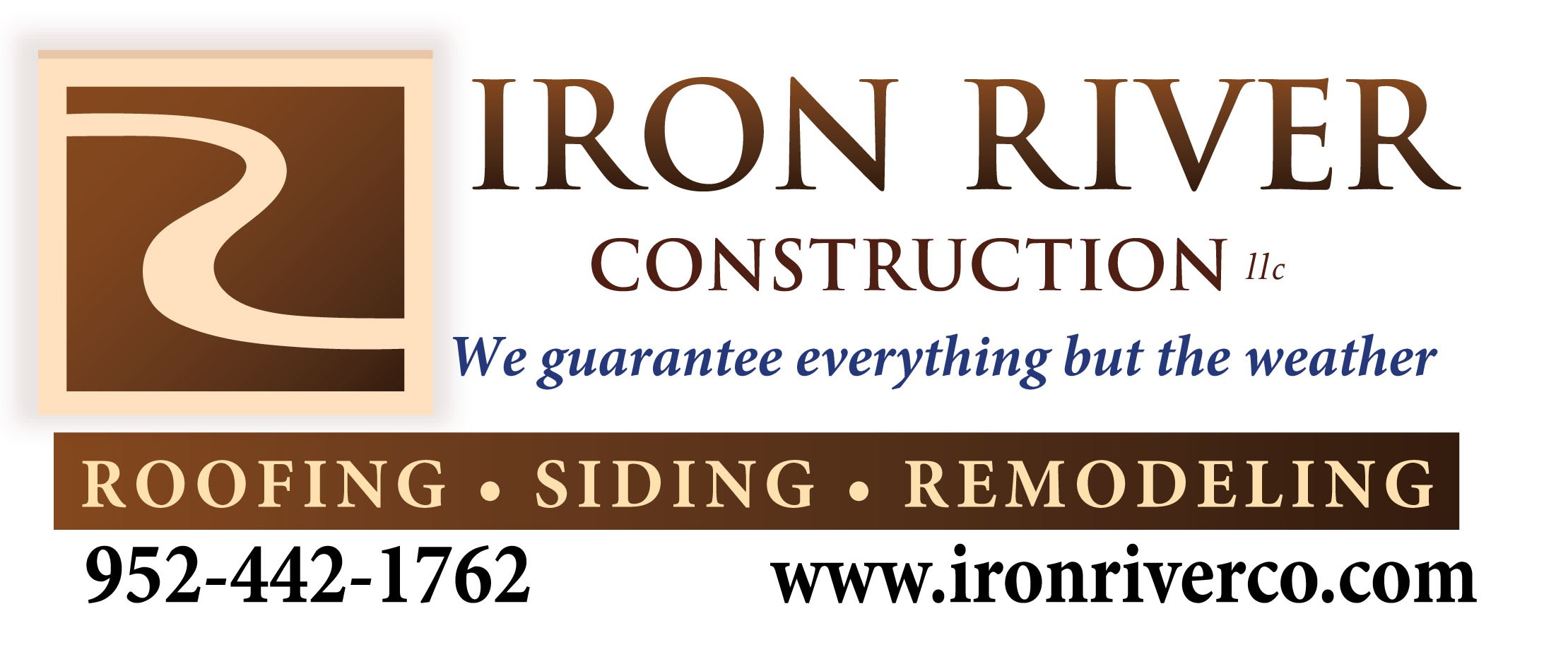 Logo for Iron River Construction