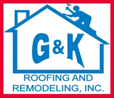 Logo for G & K Roofing and Remodeling Inc