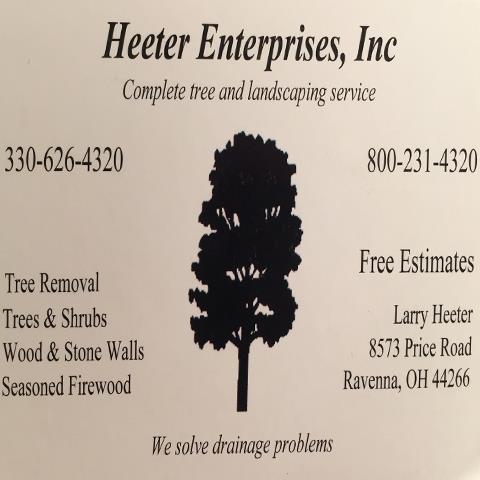 Heeter Enterprises Tree Service and Landscaping logo