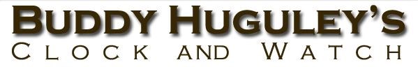 Buddy Huguley's Clock & Watch Repair logo