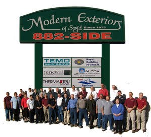 Logo for Modern Exteriors of Springfield