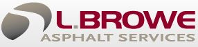 Logo for L Browe Asphalt Services