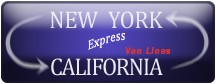 Logo for California New York Express Movers