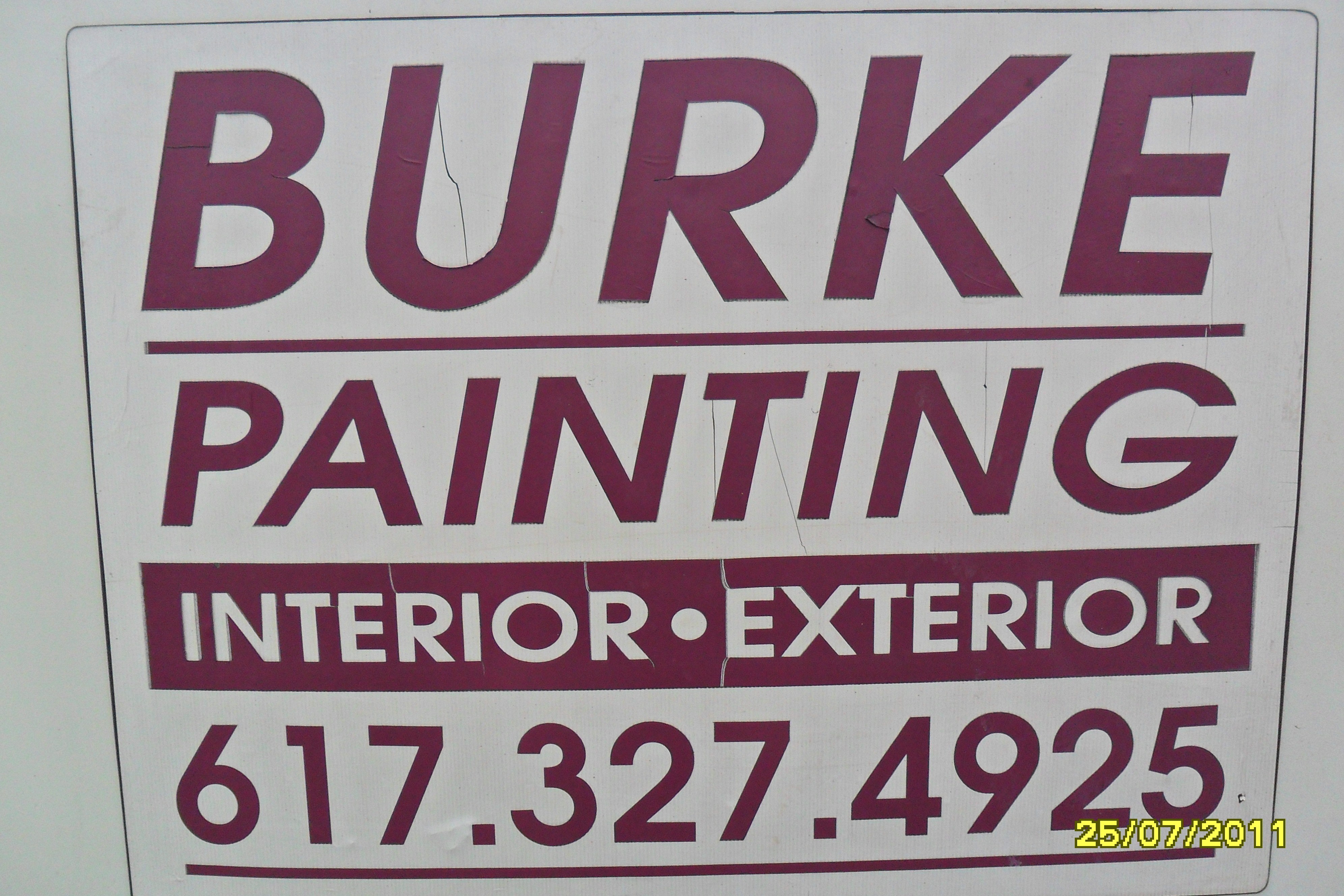 BURKE PAINTING logo
