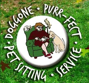 Logo for Doggone Purr-fect Pet Sitting Service