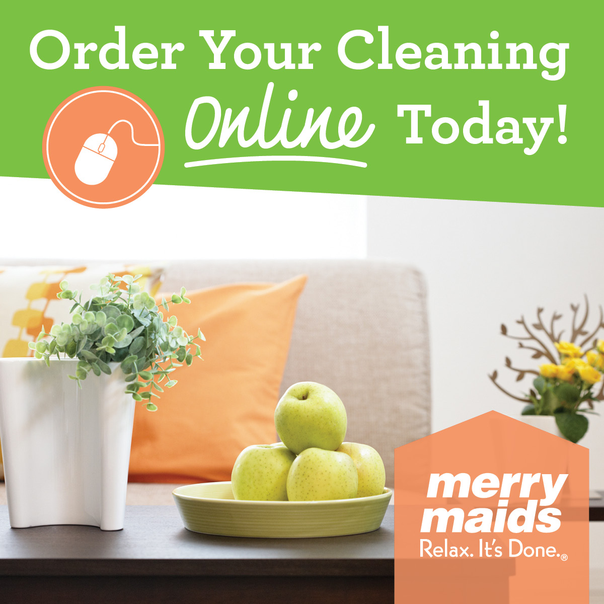 Logo for Merry Maids of Wenatchee
