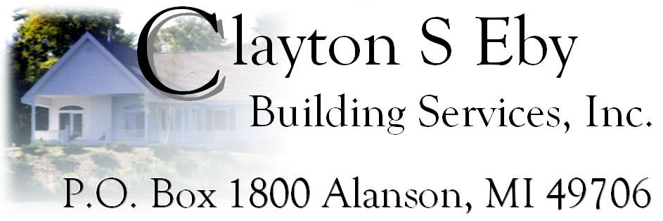 Logo for Clayton S Eby Building Services Inc