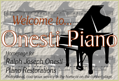 Ralph Joseph Onesti Piano Restorations logo