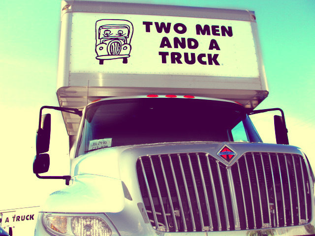 TWO MEN AND A TRUCK Kane/DuPage logo