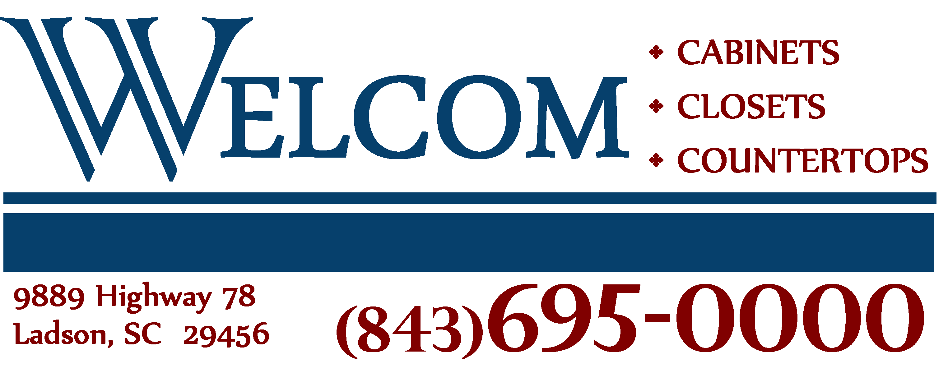 Logo for Welcom Cabinets Inc