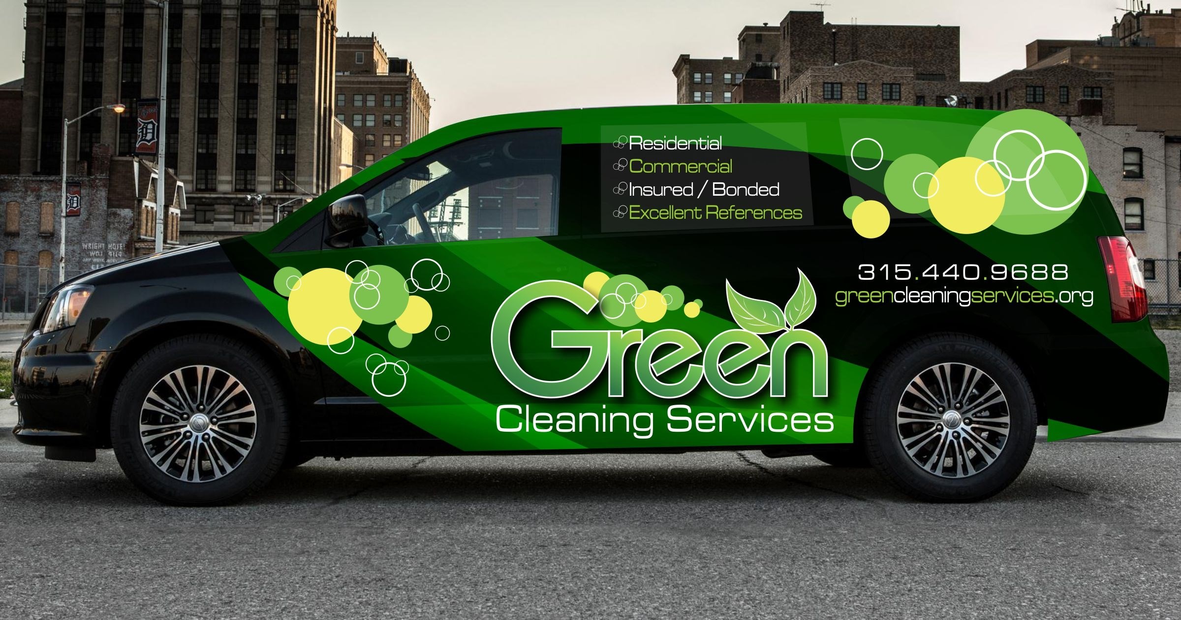 Logo for Green Cleaning Services