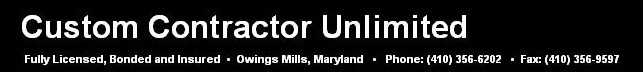 Custom Contractor Unlimited logo