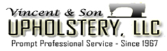 VINCENT & SONS UPHOLSTERY logo