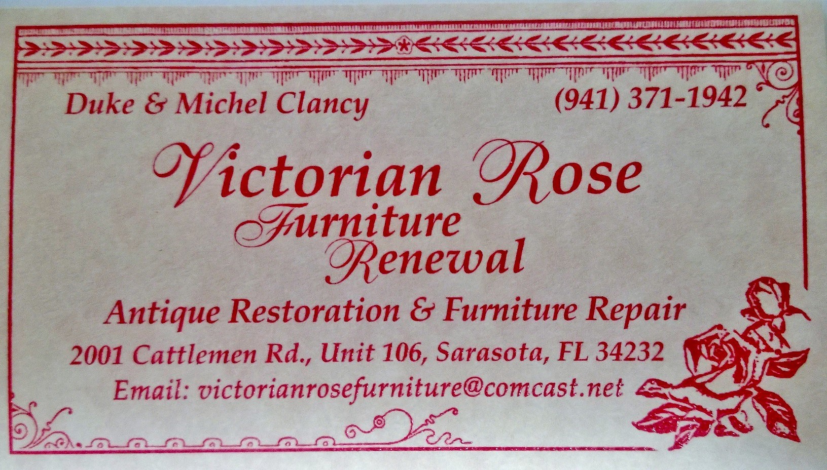 Victorian Rose Furniture, LLC logo