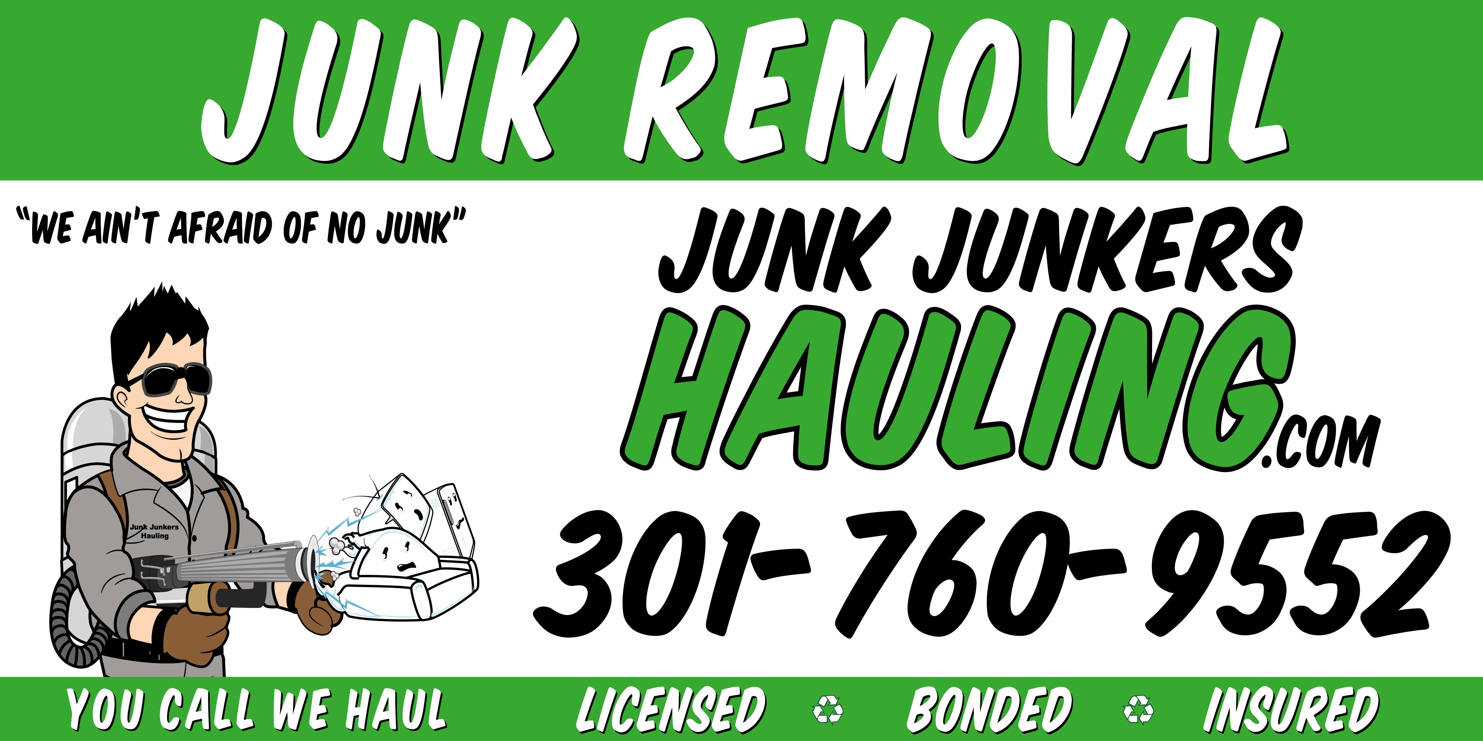 Junk Junkers Hauling logo
