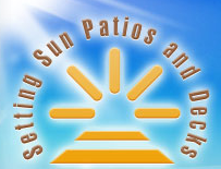Logo for Setting Sun Patios & Decks