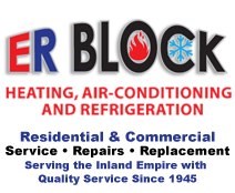 ER Block Heating & Air Conditioning logo