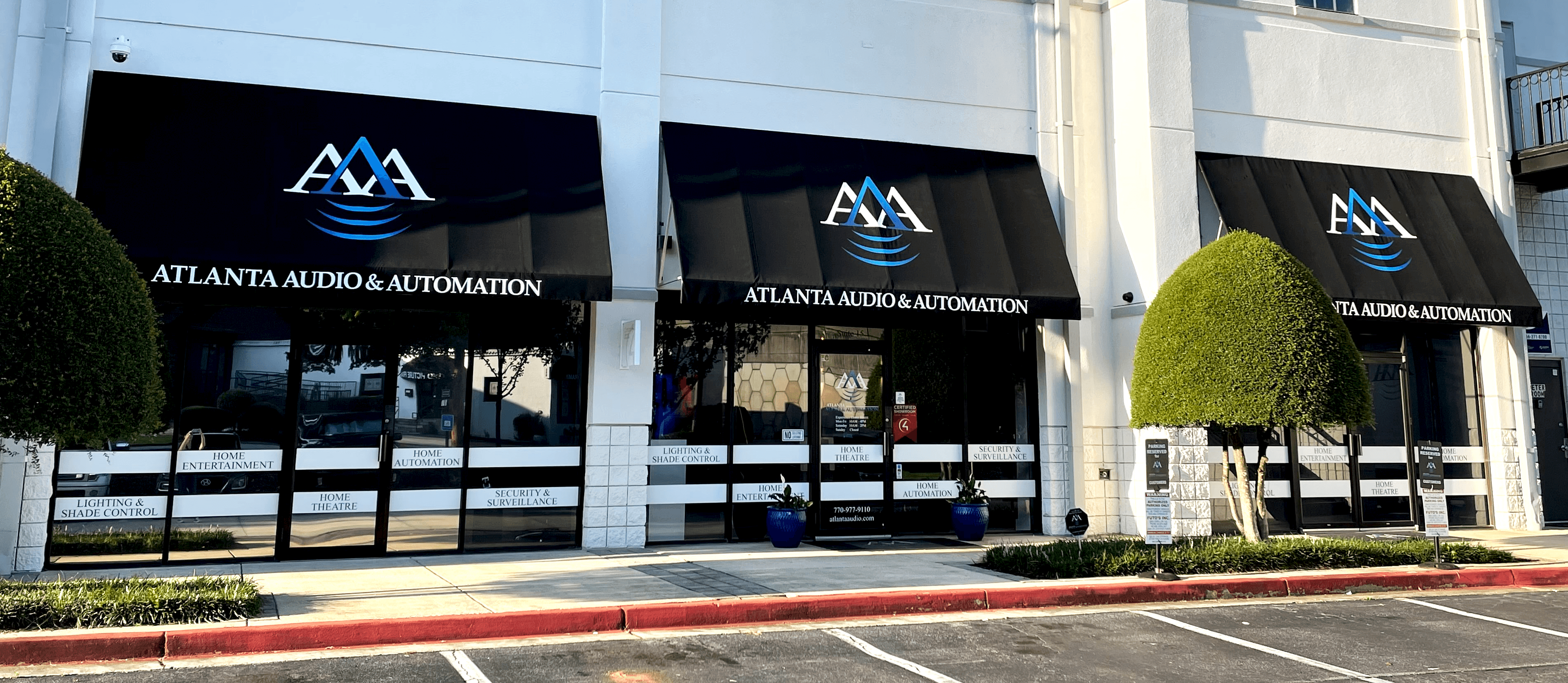 ATLANTA AUDIO & AUTOMATION logo