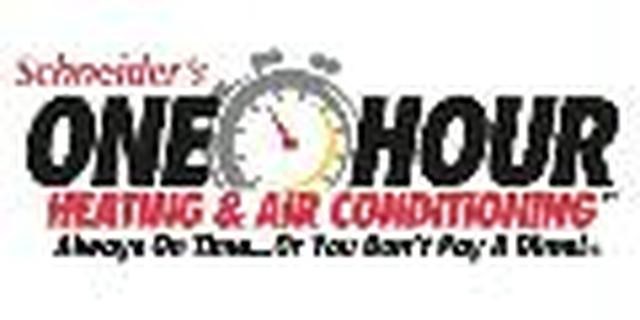 Schneider One Hour Heating and A/C logo