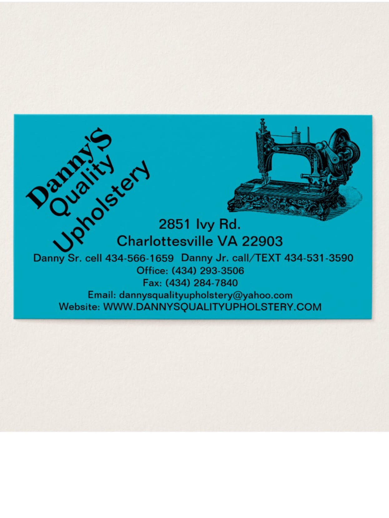 Danny's Quality Upholstery logo
