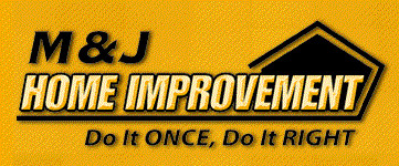 M & J Roofing logo