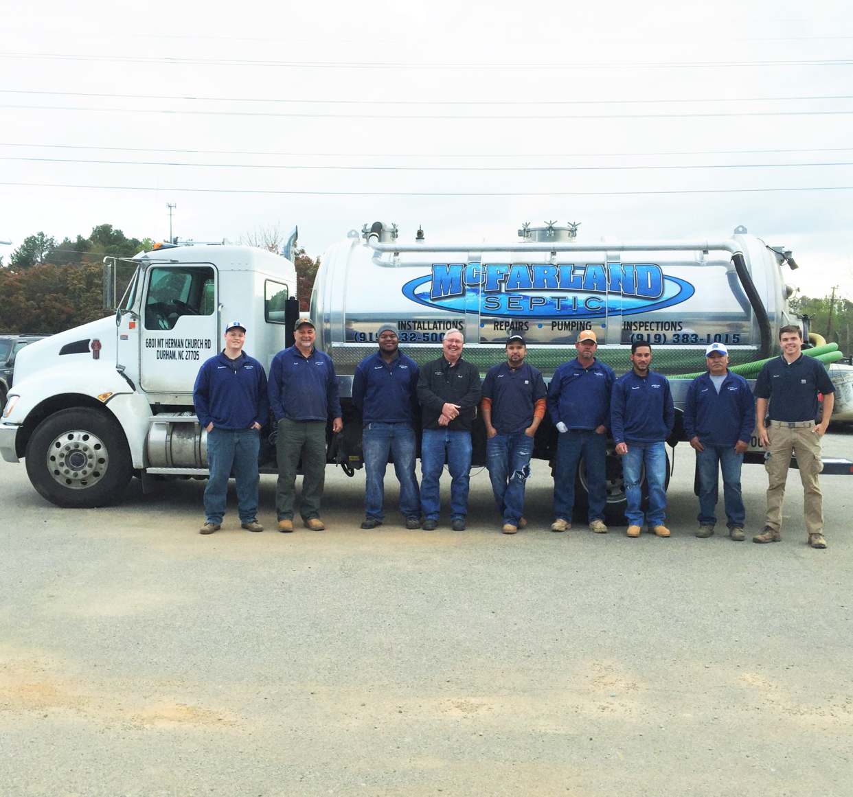 Mcfarland Septic logo