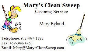 Marys Clean Sweep logo