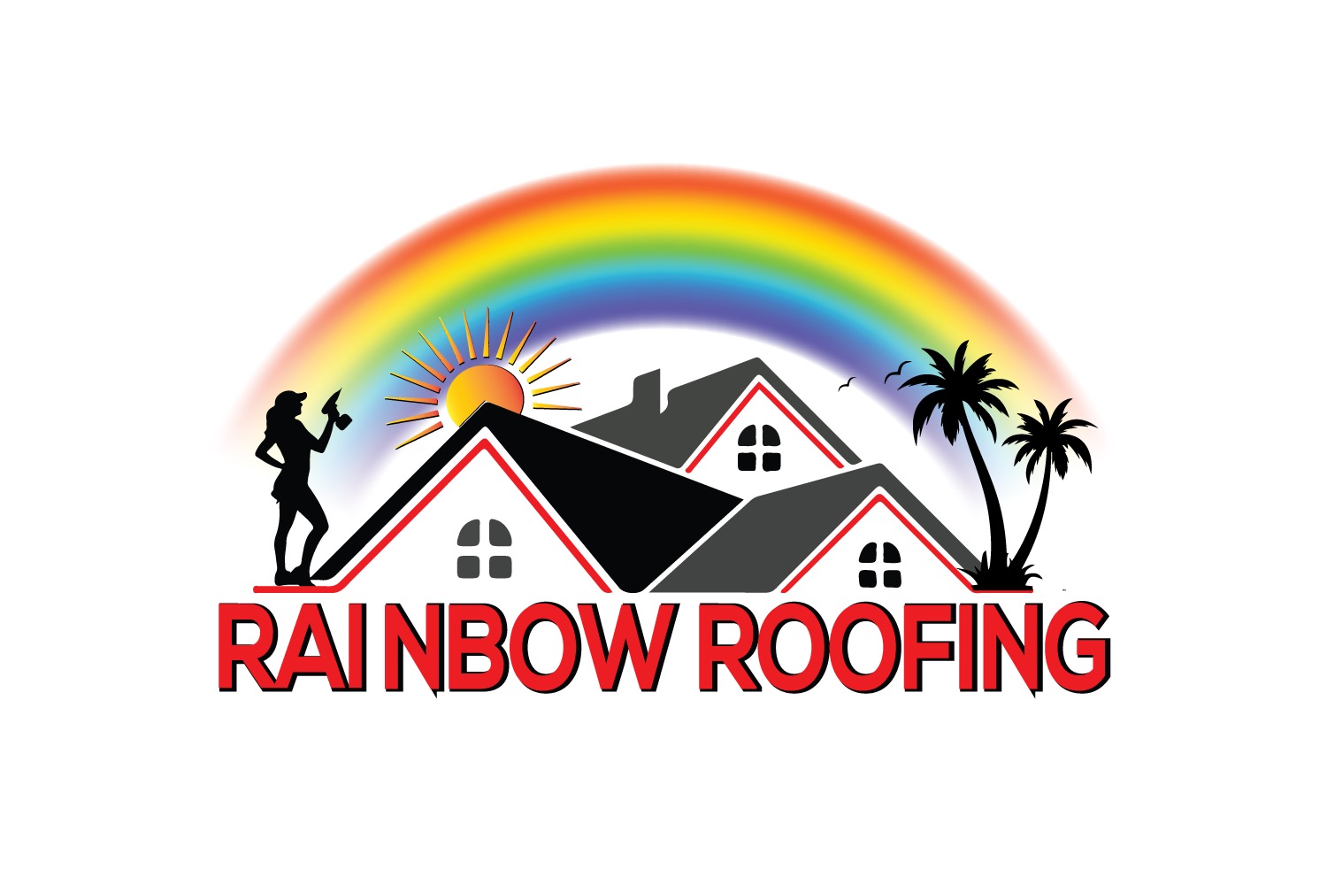 Logo for RAINBOW ROOFING INC