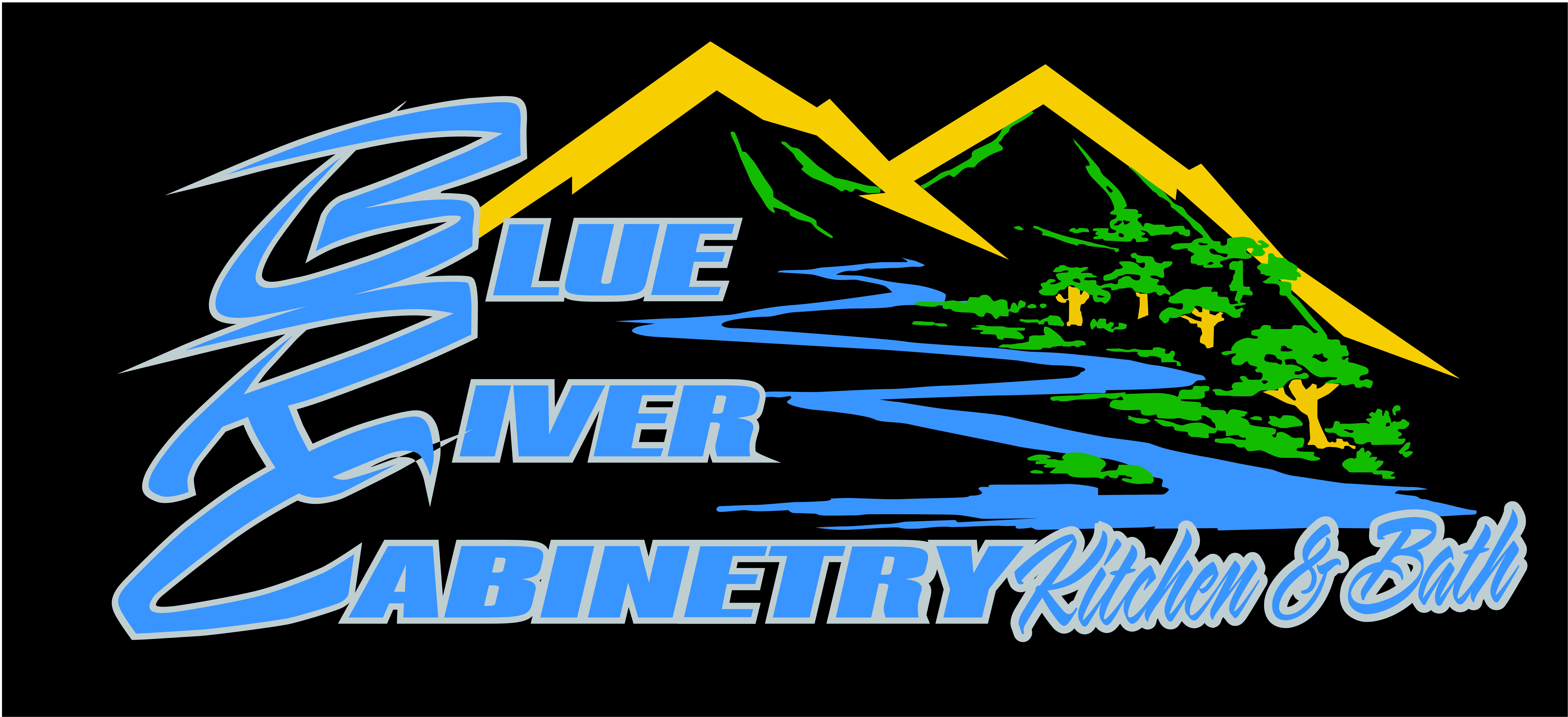 Blue River Cabinetry Kitchen & Bath logo