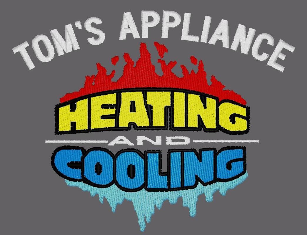 Tom's Appliance Heating & Air logo